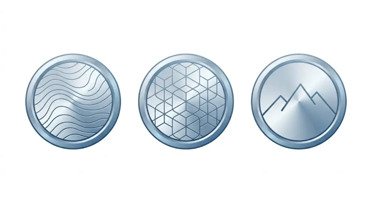 Icons representing popular silver-backed crypto and tokenized silver projects